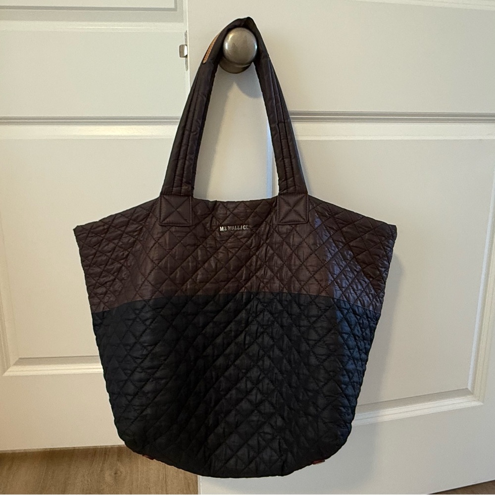 MZ Wallace | Medium Metro Tote Two-toned